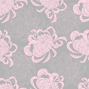 Abstrakte florale Musterdesign Skizze Pastell-Farben.