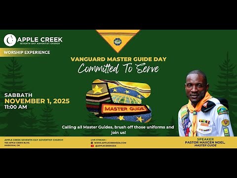 Apple Creek Seventh-day Adventist Church - Sabbath Service - November 1, 2025