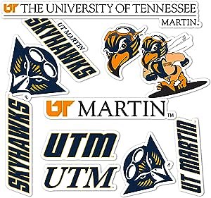 Desert Cactus The University of Tennessee at Martin Sticker Skyhawks Sticker Vinyl Decals Laptop Water Bottle Car Scrapbook Sheet T2 (Type 2)