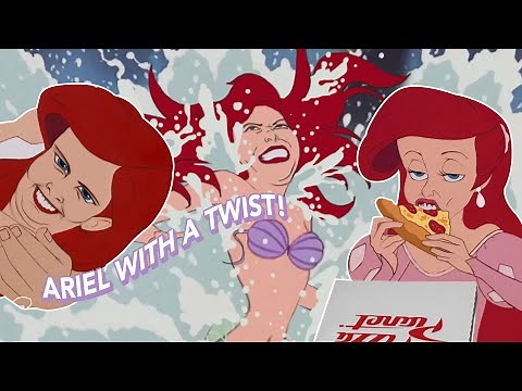 Disney Fan Art With a Twist! - My Top 10 Ariel Artworks