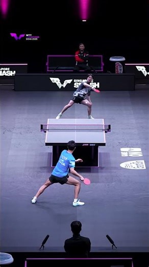 Where power meets grace 🍃 #WTTDoha