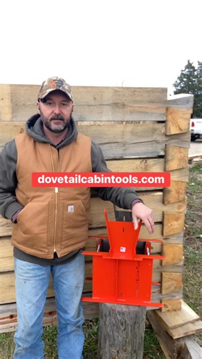 The two biggest benefits of dovetail construction is being able to build with green logs and the joinery is unsurpassed. dovetailcabintools.com #dovetailcabintools | Dovetail Cabin Tools