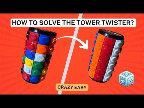 Rubik’s Tower Twister | Super Easy Solve