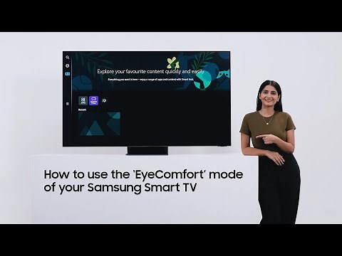 How to use the ‘EyeComfort’ mode of your Samsung Smart TV