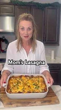 Mom’s Lasagna | Classic Homemade Comfort Food ❤️#lasagna