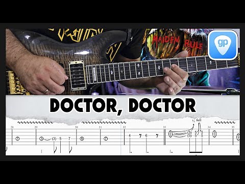 Iron Maiden | Doctor, Doctor | TAB | Guitar Cover | Lesson