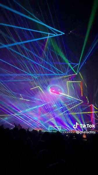 Experience the Magic of GRiZ's Colorful Lasers