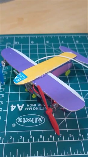 Homemade aviator | diy airplane #tranding #shorts #tech #diy #homemade #airplane #experimnent #toys
