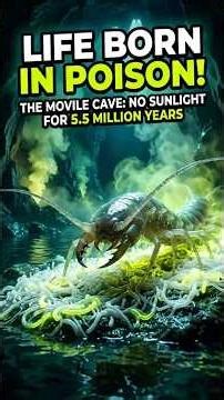 The Alien World Hidden Under Romania: Movile Cave #science #geology #biology