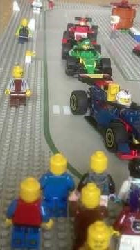 Course de voiture stop Motion lego 2