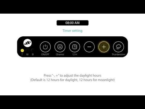 NemoLight Aqua Fresh Series Controller Setting