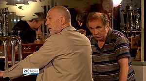The Abbey Theatre's production of a new Roddy Doyle play, 'Two Pints' opened in Dublin last night - but not on the stage. The play is touring pubs around the country as part of the theatre's drive to bring its work to the people. | RTÉ News