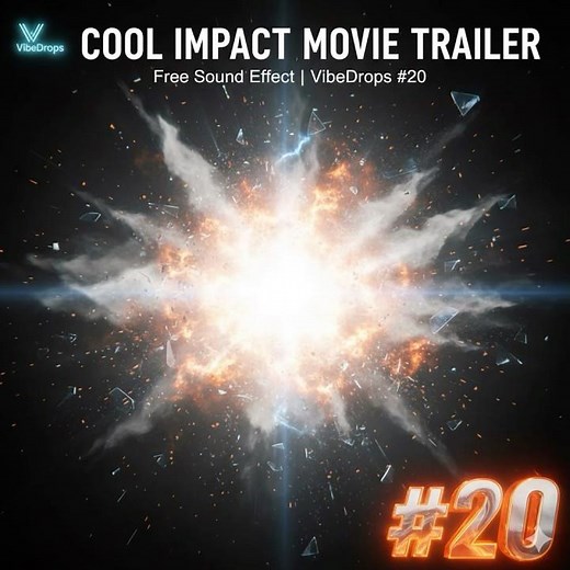 Epic Trailer Impact 💥 | Free Sound Effect | VibeDrops #20. #soundeffect