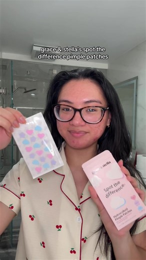 pimple patches but make it fun and colorful while also staying effective for blemish-prone skin 🩷 @grace and stella #ad #graceandstella #primeday #amazonbeauty #skincare