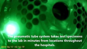 Here’s something different… We recently sent a camera on a journey inside the pneumatic tube system found in the walls of Royal University Hospital (RUH) and the soon to be open Jim Pattison Children's Hospital. And what a ride it was! This important system propels cylindrical containers containing test specimens to the lab from emergency and acute care areas through tubes by compressed air or by partial vacuum. There are almost 2 kilometers of tube inside RUH alone. | Saskatchewan Health Author