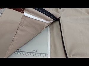 cómo colocar cierre en un pantalón. paso a paso.
