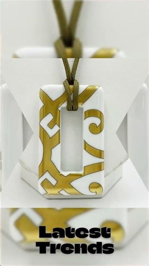 HERMES エルメス ネックレス ホワイト ゴールド系 ポーセリン ユニセックス 美品