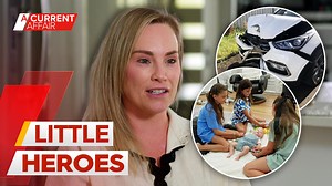 1.7M views · 36K reactions | Mum Sarah was heavily pregnant and driving on a busy road when all of a sudden, she fainted behind the wheel. In the back seat, her two young girls watched as their car veered onto the wrong side of the road - but what those little angels did next saved them all. #9ACA | A Current Affair | Facebook