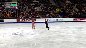 Papadakis, Cizeron's European Champs free dance