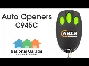 Merlin C945 Replacement Garage Remote Control Video Description