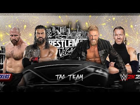 WWE Full Match Roman Reigns & Jon Moxley vs EDGE & Christan