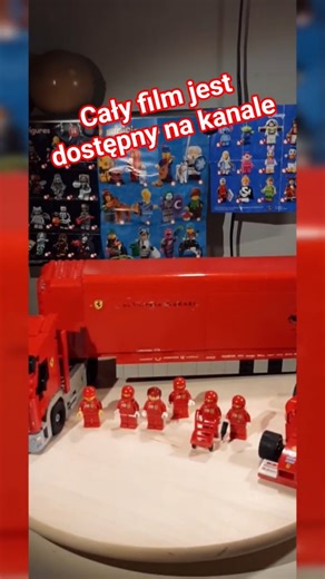 Lego Racers Ciężarówka Zespołu Scuderia Ferrari 8654
