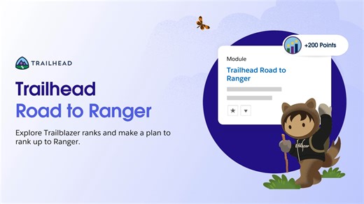 This #MondayModule breaks down Trailhead ranks and how you can skill up to Ranger. 🤠 If you're on the trail, use this to create a winning strategy ➡️: https://sforce.co/438fOps | Salesforce Trailhead