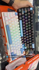 4.3K views · 100 reactions | Keyboard Blueswitch Tri Mode RGB. Per Key #casegears #gaming #keyboard | Case Gears | Facebook