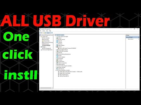 Finally Install All USB Driver in One Click | Install all USB drivers in laptop or PC #software