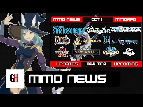 MMO News 10/11 – Blue Protocol, New MMO, Guild Wars 2, PSO2 NGS, Palia, Wizard101 & More