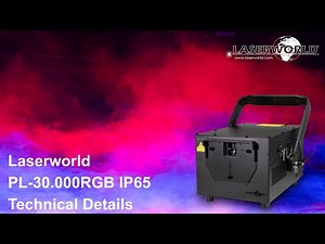 Laserworld PL-30.000RGB IP65 / Technical Details (with ShowNET or FB4)