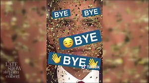 Trump announced he was making a sweeping change to our national immigration policy via tweet. That would be like if Obama announced the Osama Bin-Laden news on Tik Tok. #LSSC | The Late Show with Stephen Colbert