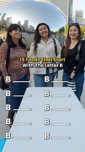 Name 15 Foods That Start With Letter B | Extra Medium Stuff