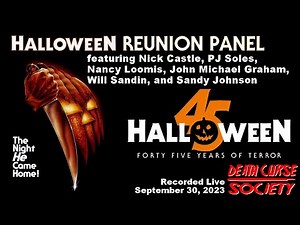 Halloween (1978) Cast Reunion Panel from Halloween 45 | Death Curse Society