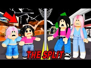 The WALLS SPLIT BROOKHAVEN! *kids went missing* 💔😨 (Brookhaven Movie Roleplay)