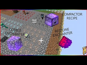 J'AI ENFIN CRAFTER LE COMPACTOR RECIPE !!! | Minecraft Skyblock Hypixel / Episode 1 , S1