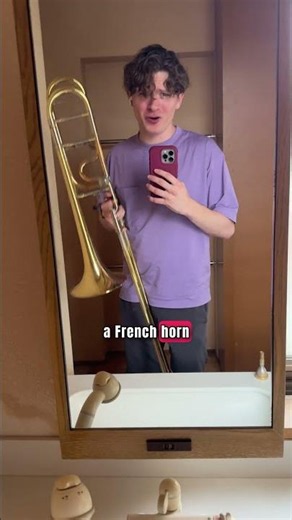 the most horrendous french horn acting EVER