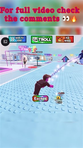 Troll Escape Funny Moments 😂🔥 #roblox