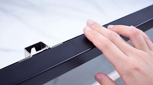 Universal Drumstick Display Frame Set 23×9 Inch Black Frame with Matting Drumstick Wall Mount Display Case, UV Protection, Black White Trim