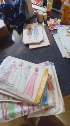 Found these old sewing patterns when we were cleaning at my Mamaw's house and I knew I had to keep some of them somehow. Love how these turned out. Just have to figure out where to hang them. I hope everyone had a Mamaw like mine. She was one of the best around. #mamawshouse #mamaw #easttennessee #sewingpatterns #sewing