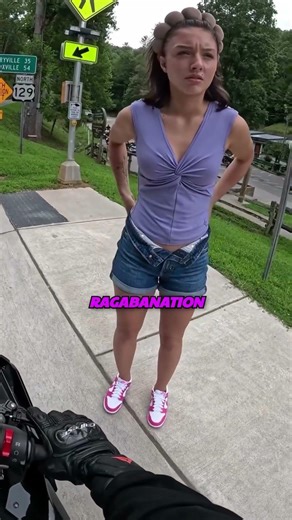Biker Lied to Get Her Instagram.. Wait for Her Reaction! 😳 Video Credits: ragabanation (IG)