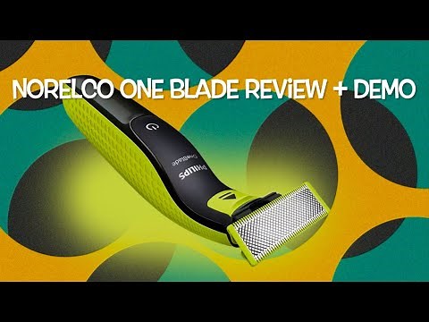 Philips Norelco One Blade Review + Demo