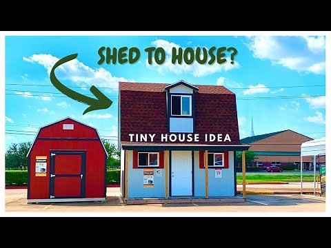 Home Depot Tuff Shed | Tiny House Idea | Lake Jackson, Texas
