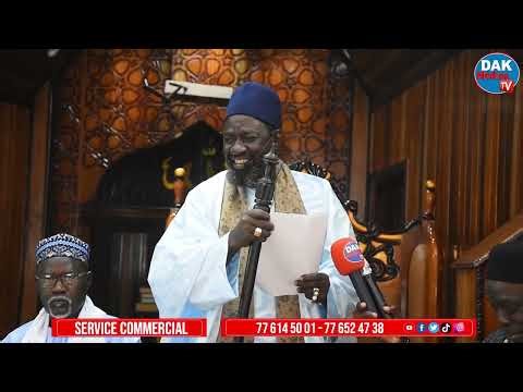 Priere Korité 2026 dirigée par Imam Abdoulaye Diène à la grande mosquée de Gueule Tapée
