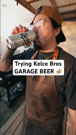 Trying Kelce Brothers GARAGE BEER 🍺 New Go-To? 👀