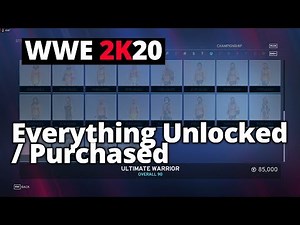 WWE 2K20 CODEX How to Unlock Everything | DLC Character Arena All PC