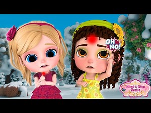 Ouch!! Princesses got a boo boo - Nursery Rhymes | Mike and Mia - Videos For Kids