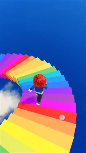 Thanos Plays Infinite colour full Stairs 😃 #roblox #robloxshorts #ehjourney