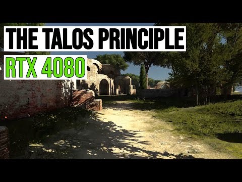 The Talos Principle on RTX 4080 Benchmark - FHD, 2K, 4K