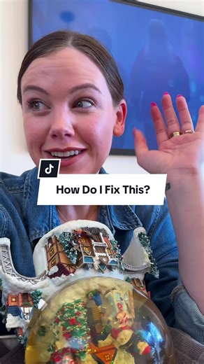 Restoring a Vintage Kirkland Snow Globe